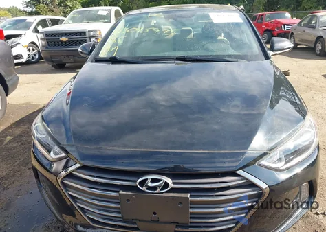 2017 Hyundai Elantra Limited from USA, damaged, VIN 5NPD84LF6HH093669